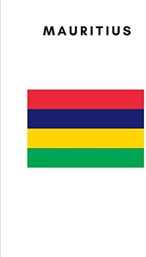 Mauritius: Country Flag A5 Notebook to write in with 120 pages