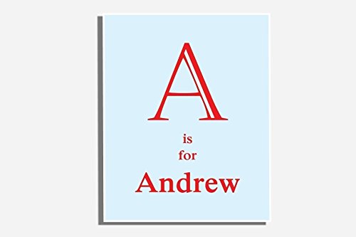 Custom Name Initial Nursery Wall Letters Little Boys Bedroom Transportation Decor Nursery Farm Vehicles Red Tractor Dump Truck Digger 8 x 10 inches Set of 4 Prints - Thumbnail 2