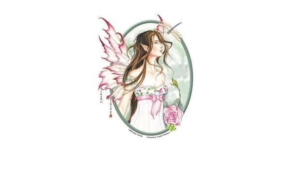 Nene Thomas Pretty Brown Haired Fairy Jewels Wings Sticker