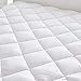 Premium Plus Mattress Pad, Breathable, Quilted Mattress Topper, Deep Pocket, Stretch to Fit, Microfiber, Extra Plush, Sleeper Sofa Compressed Mattress Pad, Full Size 54 by 75, 18 inch Depth, 15 oz