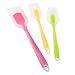 AreaJD 3-Piece Full Silicone FDA-approved Heat Resistant Nonstick Kitchen Spatulas with comfortable wide handle