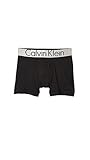 Calvin Klein Men's Underwear Steel Micro Boxer Briefs, Black ,Medium
