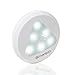 Motion Sensor Energy Saving Wireless 6-LED Night Light With Bright Daylight, 1-Pack, Battery-Powered, Automatic On/Off, Safe For Kids, Stick Anywhere In Bedside, Hallway, Bathroom, Closet, Stairway