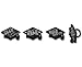 Graduation Party Favor Cupcake Topper Rings - 24 pc by Bakery Supplies