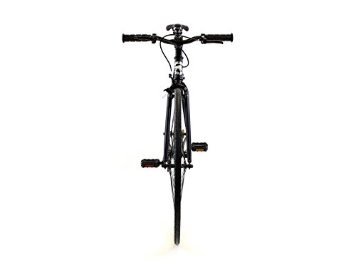 Golden Cycles Single Speed Fixed Gear Bike with Front & Rear Brakes