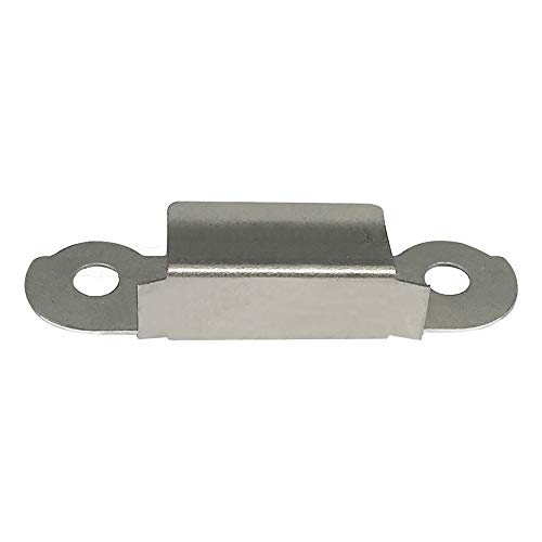 Sunhokey 2pcs KFL08 3D Printer Parts Horizontal 8mm Diameter Zinc Alloy Housing Pillow Block Bearing (Silver-Fixation Fix Clamp)