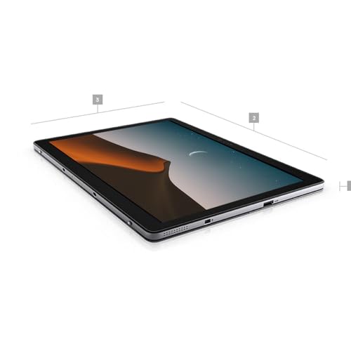 Dell Latitude 7210 — Tableta 2 en 1 | Pantalla FHD de 12.3 Pulgadas (1920 x 1280) — Teclado no Incluido | Core i5-10310U — SSD de 512 GB, 8 GB de RAM | 4.4 GHz | Win11 Pro (Reacondicionado)
