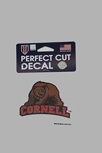 FGCSports Cornell University Big Red Bears NCAA 4x4 Die Cut Decals