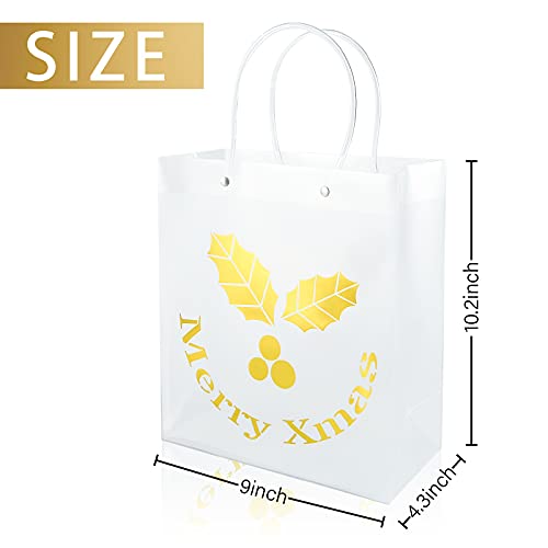 Shindel 9inch Christmas Gift Bag, 12PCS Christmas Bulk Set for Gifts