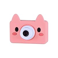 Tyhbelle Kids Camera Soft case Anti-Dropping Digital Camera Camcorder for Kids Toy with TF Card / Micro SD Card (Pink Camera)