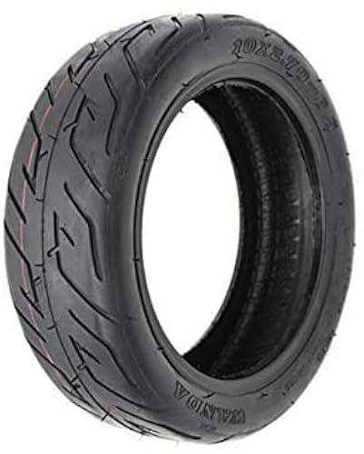 Pneu Plein Scooter 10 Pouces 10x2.70-6.5 - Universel - Caoutchouc Solide - Noir