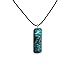 Orgone Pendant Necklace Attract Good Luck Happiness Youth- Crystal Healing Stones for E-Energy Protection - Aquamarine Crystal Necklace Spiritual Jewelry for Women - Chakra Stones Blue Crystal