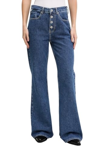 Karl Lagerfeld Jeans High Rise Flare Shank Denim - Jeans Mujer