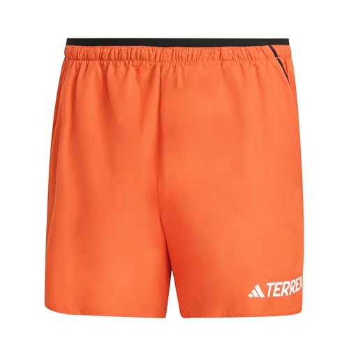 adidas Homme Terrex Multi Light Shorts, Semi Impact Orange, S 5 inch