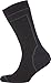 SealSkinz Hydrostop Mid Weight Mid Length Sock - Large - Black