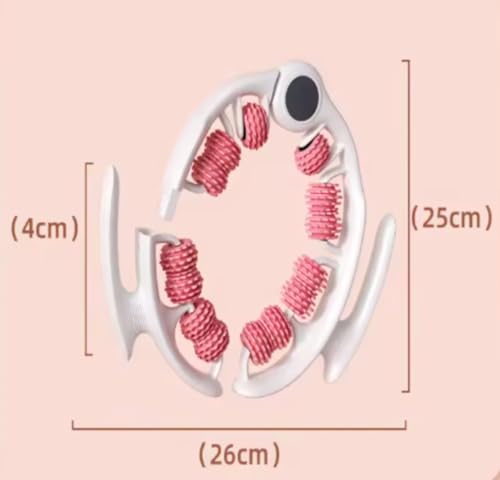 Rolo de Massagem Corporal Lipedema Celulite | Massageador Roller Para Pernas | Drenagem Linfática Liberação Muscular | Drenaroller Linfático Anticelulite Melhora Inchaço Circulação