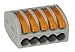 Wago 222-415 Lever-Nuts 5 Conductor Compact Connectors 10 PK