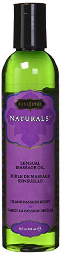 Kama Sutra Naturals Massage Oil Island Passion Berry, 8 Fluid Ounce