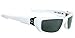 Spy Optic Dirty MO Sunglasses, White/Signature Happy Gray/Green, 59 mm