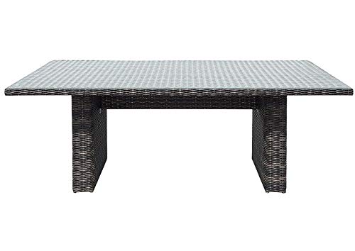 Gravidus Gartentisch mit Glasplatte 200 x 100 cm – Bild 4