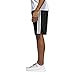 adidas Men's Designed-2-Move 3-Stripe Shorts, Black/White, X-Large