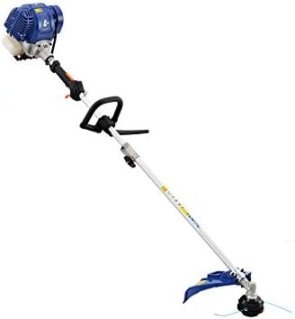 Wild Badger Power Wbp31bcf 31 Cc Gas 4cycle 2in1 Straight Shaft Trimmer With Brush Cutter 17 Inch Blue