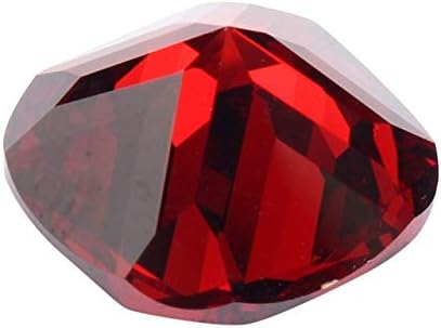 Dalas Unique 12,85 CT 12 mm Cuadrado Sangre Rojo rubí sin Calentar ...