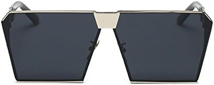 GAOCF Polarized Sunglasses Ms. Polarizing Sunglasses Fashion Europe And America Plastic + Metal Frames Tac Lenses Uv Protection Uv400 Dazzling Colours Personality Square Movement Street Shoot Sunglasses Driving Sunglasses Polarized Glasses Driver Glasses Anti-Glare Safety Glasses Sunshade Glasses Anti-Uv
