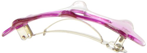 Caravan Side By Side Crystal Goes With Color In This Bi Color Open Crown Barrette