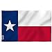 Anley Fly Breeze 3x5 Foot Texas State Flag - Vivid Color and UV Fade Resistant - Canvas Header and Double Stitched - Texas State Flags Polyester with Brass Grommets 3 X 5 Ft primary