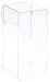 Pioneer Plastics 094C Clear Plastic Beveled Edge Display Case, 4.375