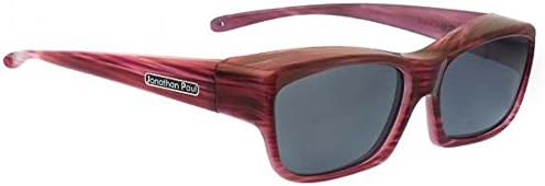 Jonathan Paul FitoversXS Coolaroo Red Licorice Grey Polarized Gray Sunglasses