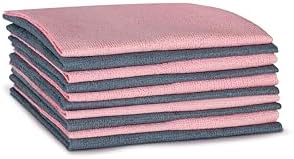 Actifibre Soft Universal Mikrofasertücher, 10er Set, Rosa & Grau