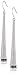 Kenneth Cole New York "Limelight" Silver-Tone Crystal Geometric Stick Linear Drop Earrings