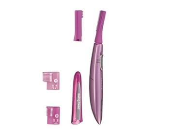Panasonic Facial Hair Trimmer With Eyebrow Attachment Pink Amazon