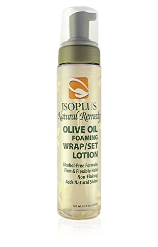 Isoplus Isoplus natural remedy olive oil foaming wrap set lotion 8.5 oz, 8.5 Ounce