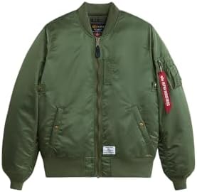 Amazon.com: Alpha Industries MA-1 Bomber Flight Jacket - Fighter
