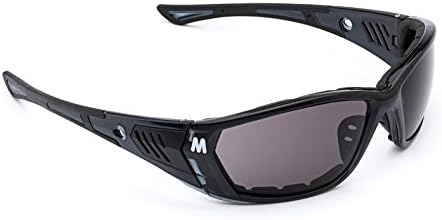 MORR Protective Gear MORR STARRLEY Z7 Sport Sunglasses with Wraparound Fog ARMORR Anti-Fog Lenses and Foam Padded Frame for Mountain Bike, Cycling, Outdoor Sports