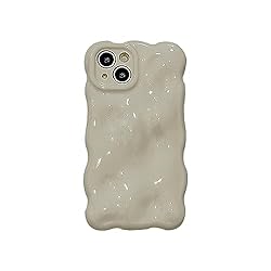 UEEBAI Case for iPhone 15 6.1 inch, Cute Solid