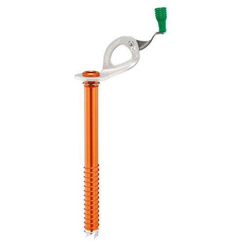 PETZL - Laser Speed Light, Ultralight Ice Screw with Integrated Crank, 13 cm