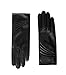 Womens Classic Touchscreen Texting Leather Gloves, Fleece Lining Warm Winter Gloves for Women