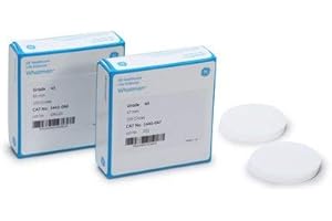 GE Healthcare 1441-055 Grade 41 Fast Ash Less Filter Paper, Circle, 55 mm Diameter (Pack of 100)