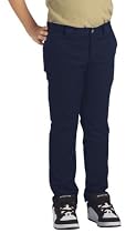 Dickies Big Boys' Skinny Straight Pant, Dark Navy, 10