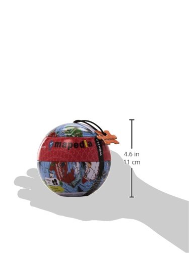 The Purple Cow World Map Jigsaw Puzzle 100 Pcs