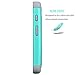 Motorola Moto G Case, Moto G 1st Gen Case, Tekcoo(TM) [Tmajor Series] Shock Absorbing Hybrid Rubber Plastic Impact Defender Rugged Slim Hard Case Cover for Moto G 3G / 4G LTE (Turquoise/Grey)