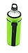 Orchidtent Water Bottle Sleeve, Protable Neoprene Insulated Water Bottle Cooler Carrier Cover Sleeve Tote Bag Pouch Holder with Hook for Kid Children Women Men Biker (Green)