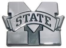 NCAA Mississippi State Bulldogs Chrome Automobile Emblem