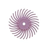 Radial Disc, Pink, 9/16 Inch, Pumice, Pack of 12 | BRS-570.70