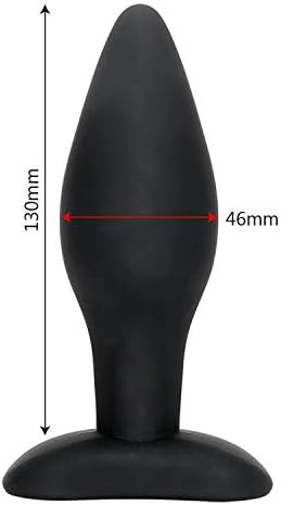 Novelties Toys Rabbit Leving Funnyy Black Silicone Plug Massage Funny Women Man But Set Plug Plugs Products,Large