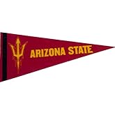 Arizona State Felt Mini Pennant - Size: 4" x 9" - Officially Licensed - 1 Pennant Per Pack